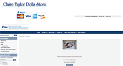 Desktop Screenshot of clairetaylorsdollstore.com